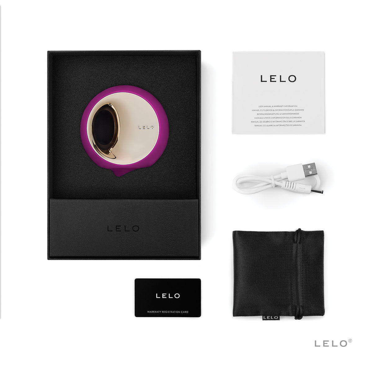 LELO Ora 3 - Deep Rose