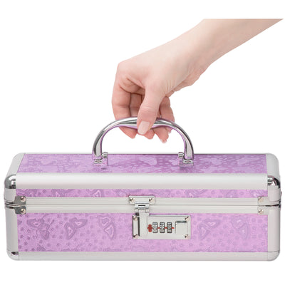 Lockable Toy Box Medium - Purple