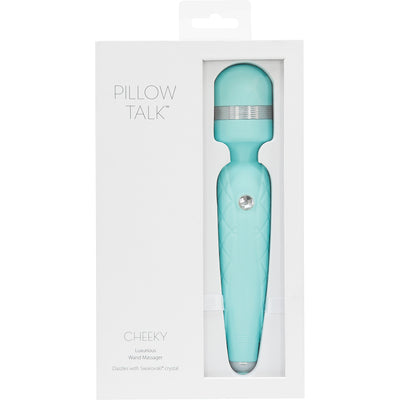 Pillow Talk Cheeky Wand -Teal