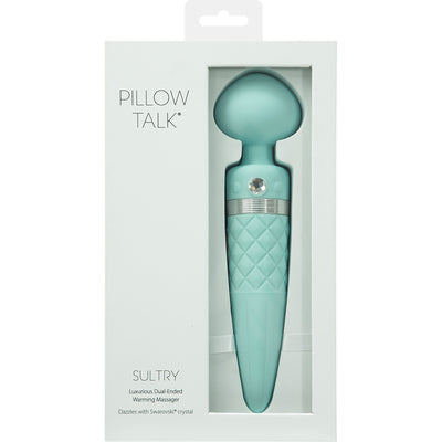 Pillow Talk Sultry Wand - Teal