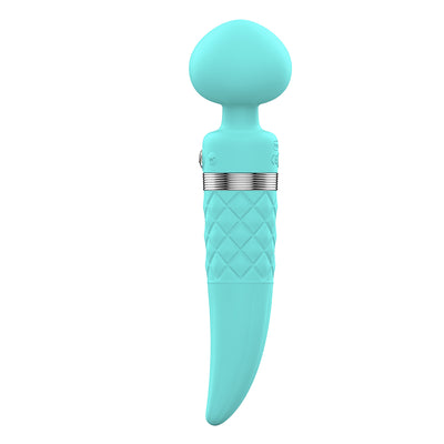 Pillow Talk Sultry Wand - Teal