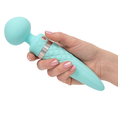 Pillow Talk Sultry Wand - Teal