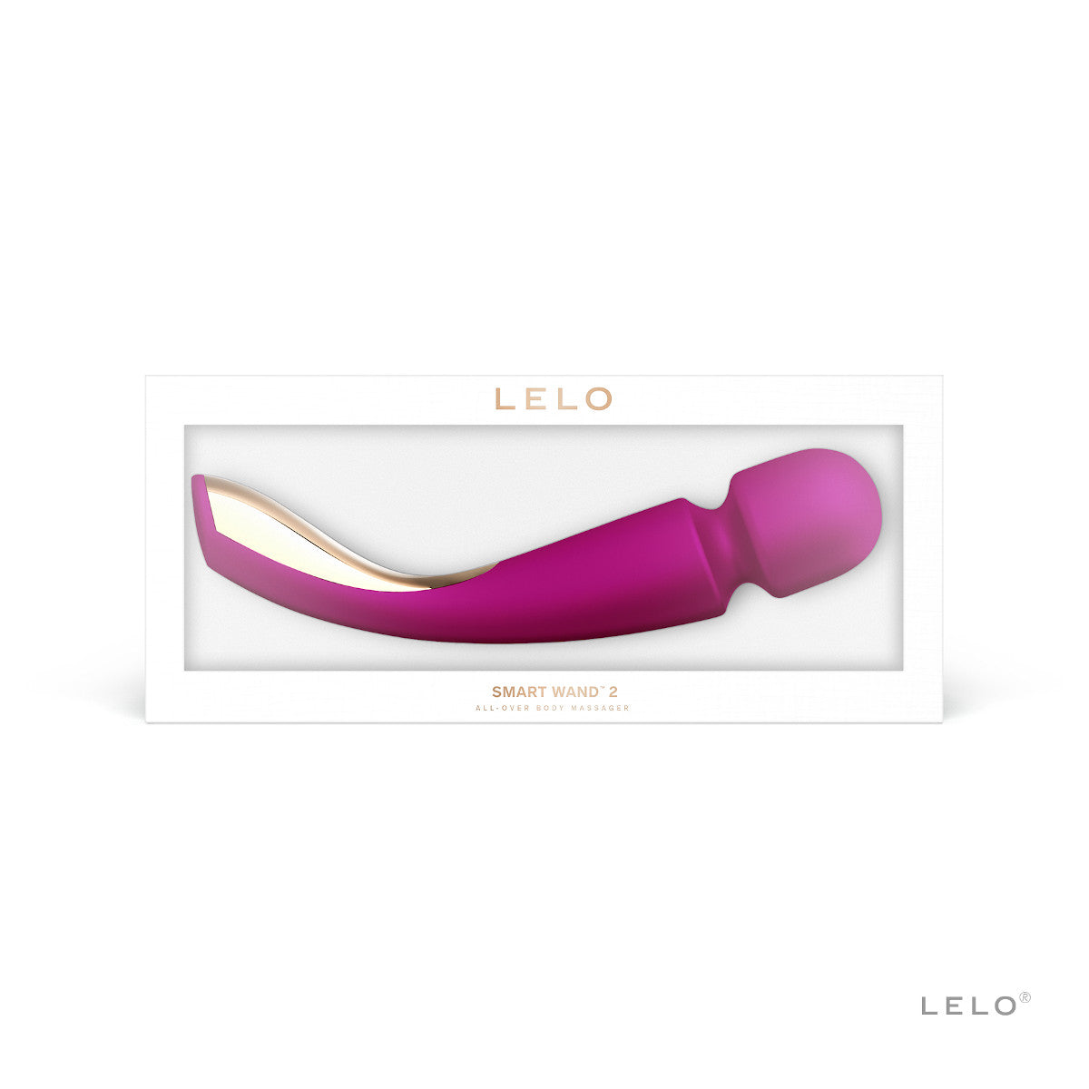 LELO Smart Wand 2 Large - Deep Rose