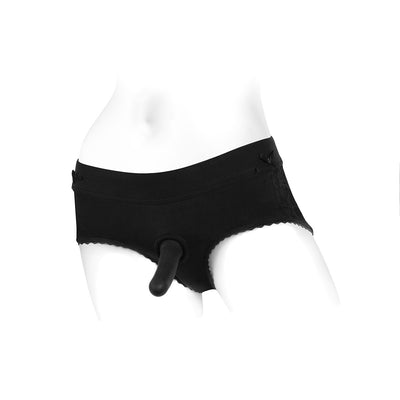 SpareParts Bella Harness Black/Black Nylon - 5X