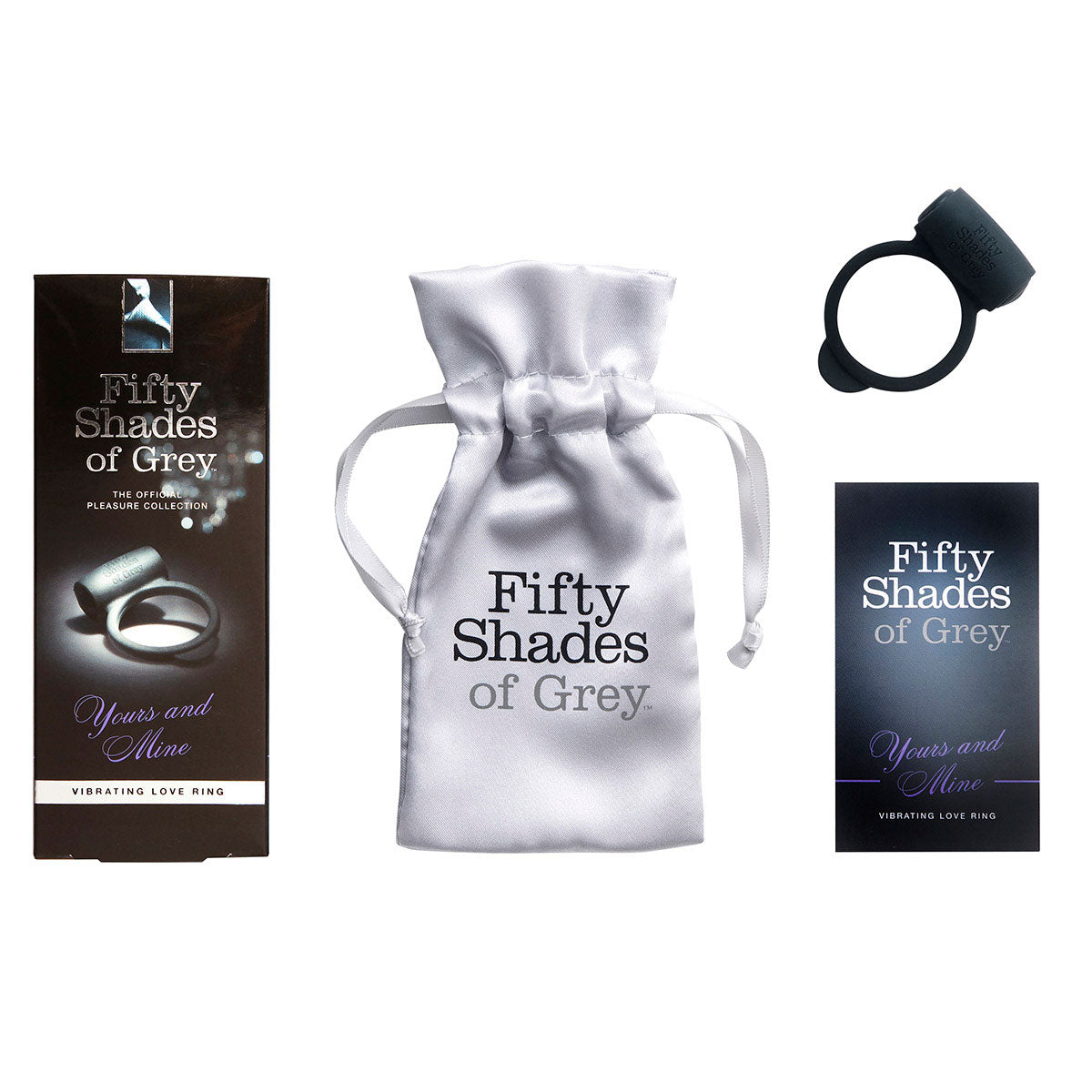 Fifty Shades Yours and Mine Vibrating Love Ring