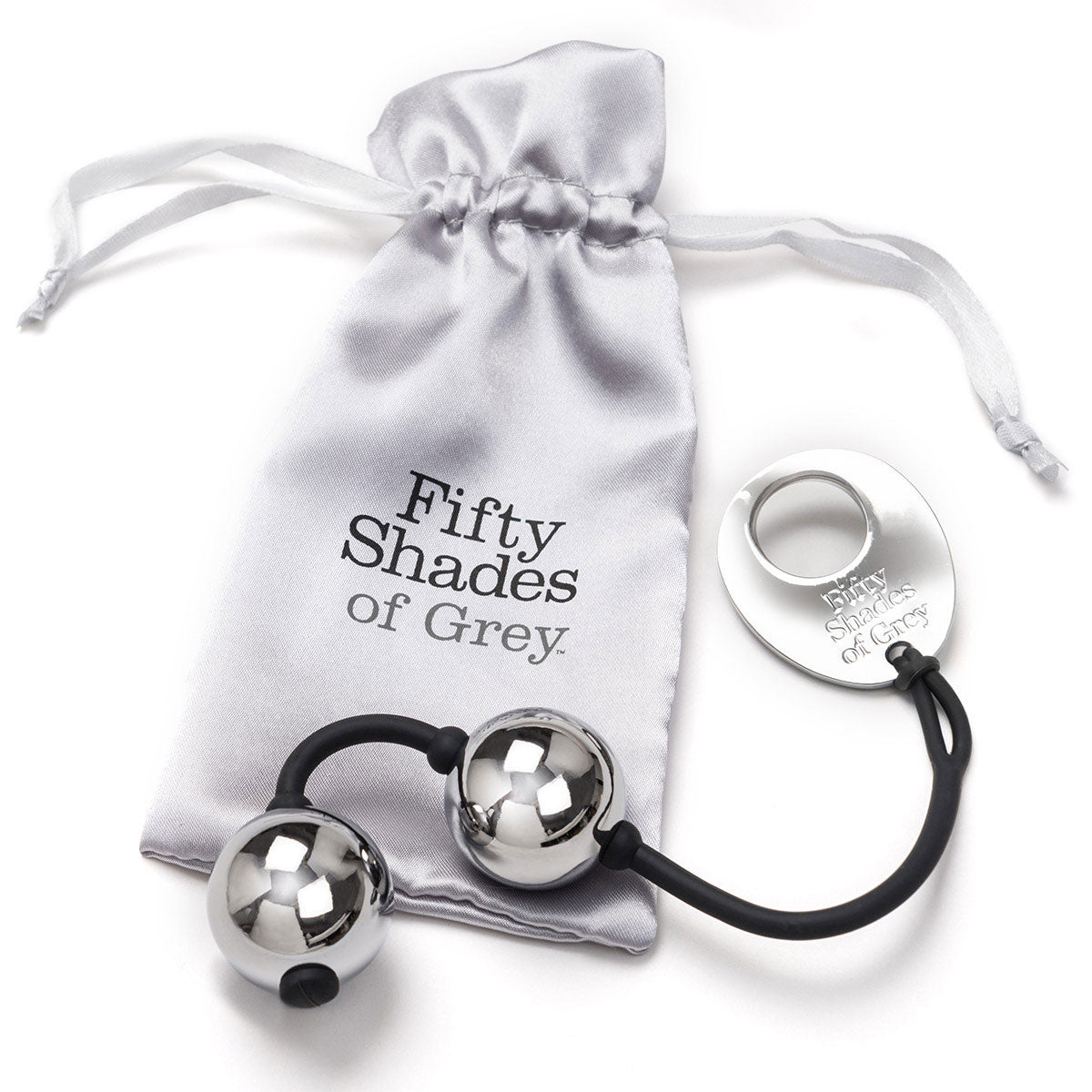 Fifty Shades Inner Goddess Silver Metal Pleasure Balls