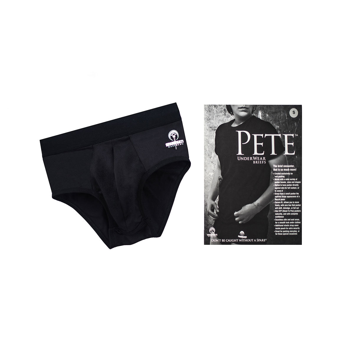 SpareParts Pete Contoured Briefs - Large