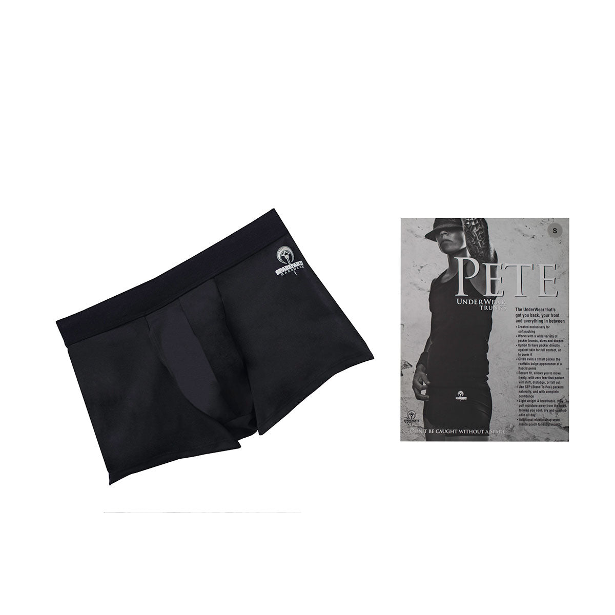 Spareparts Pete Trunks - Black - Small