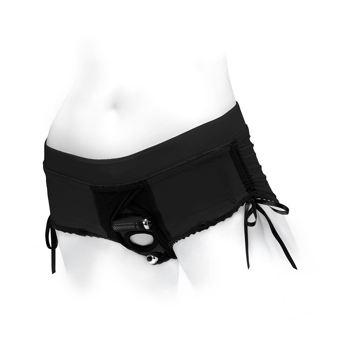 SpareParts Sasha Harness Black/Black Nylon - Small