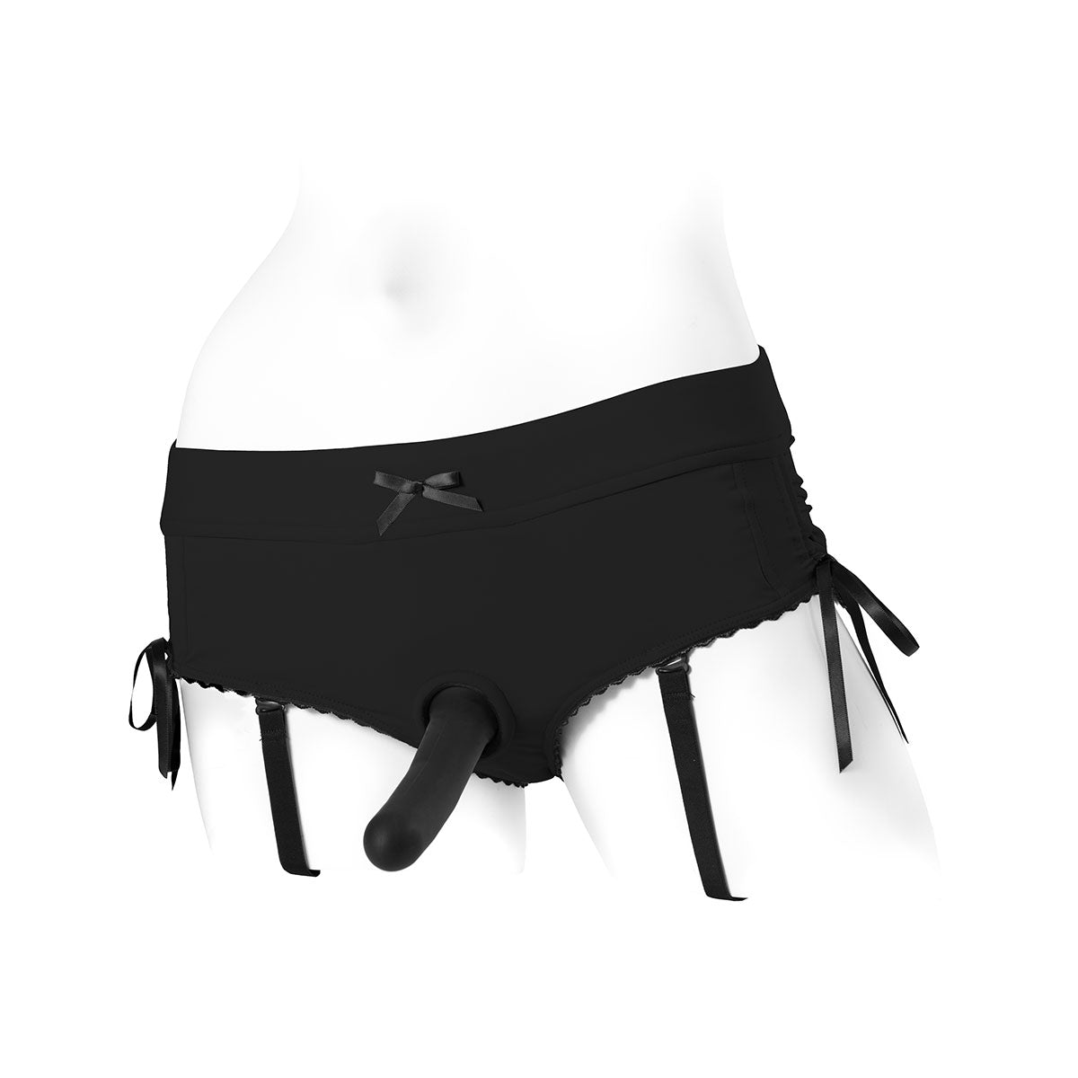 SpareParts Sasha Harness Black/Black Nylon - Small