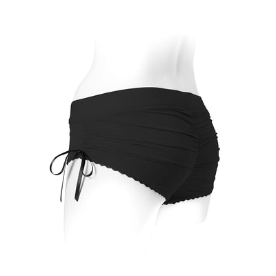 SpareParts Sasha Harness Black/Black Nylon - XL