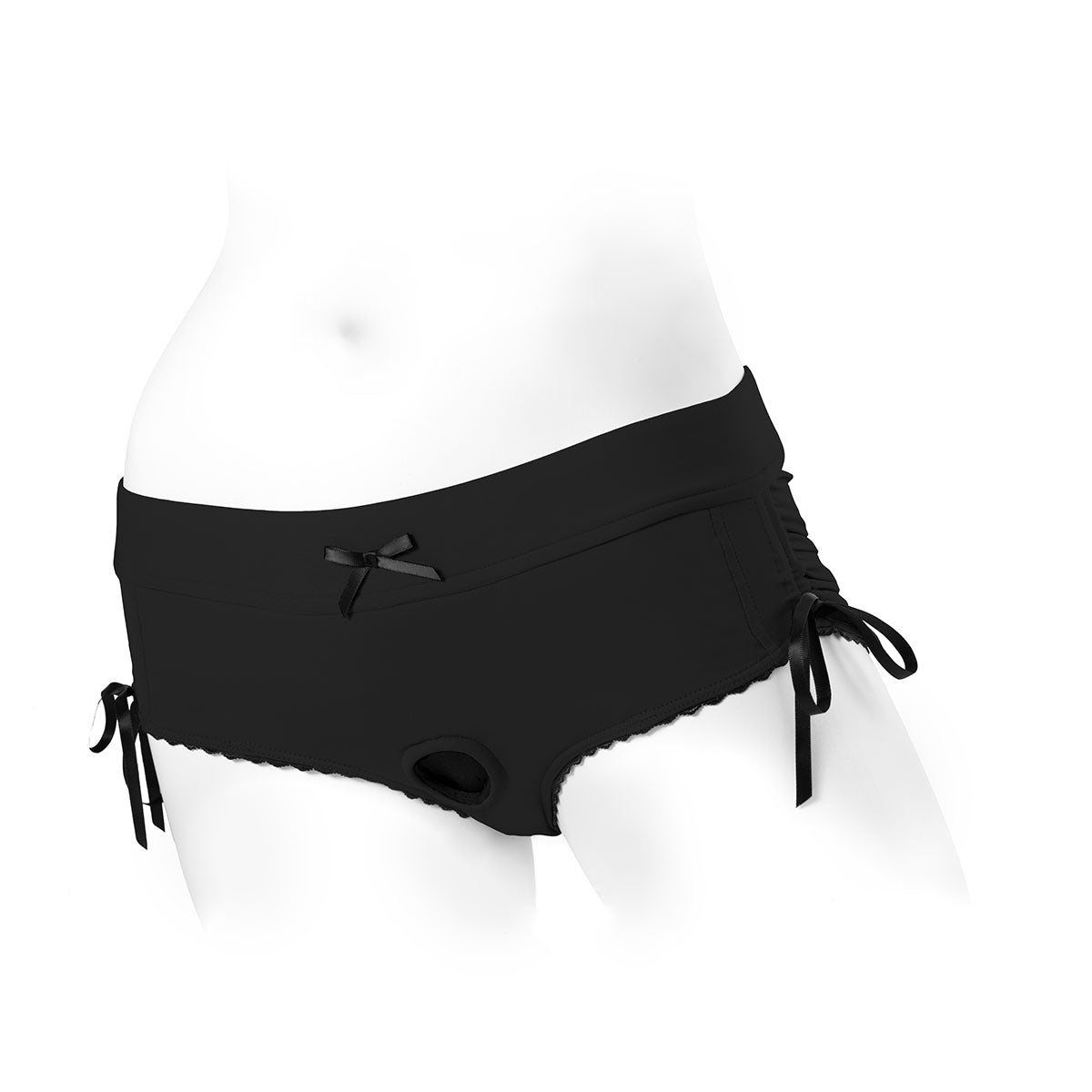 SpareParts Sasha Harness Black/Black Nylon - 3X