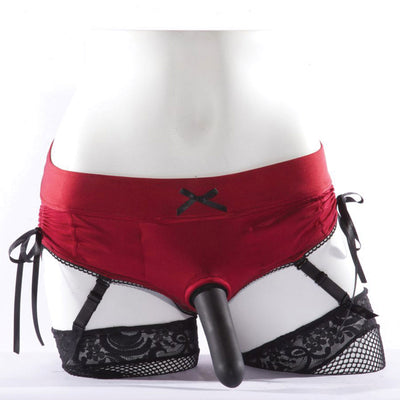 Spareparts Sasha Harness Red/Blk Nylon - XS