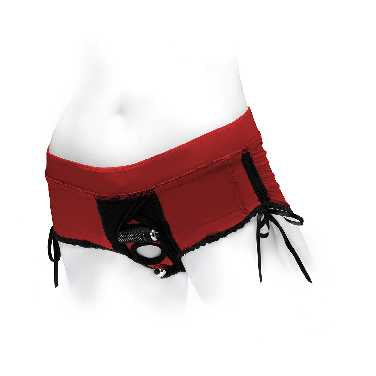 SpareParts Sasha Harness Red/Black Nylon - Small