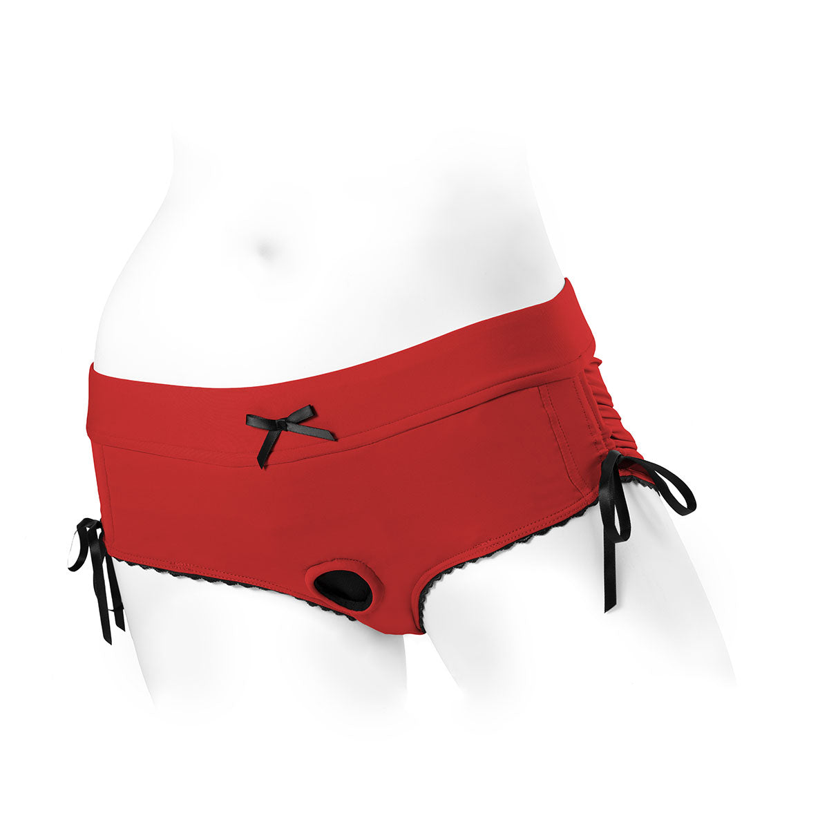 SpareParts Sasha Harness Red/Black Nylon - Medium