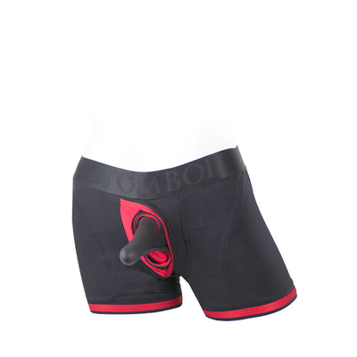 SpareParts Tomboii Blk/Red Nylon - XS