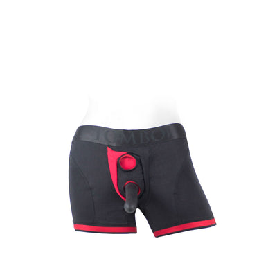 SpareParts Tomboii Black/Red Nylon - Medium