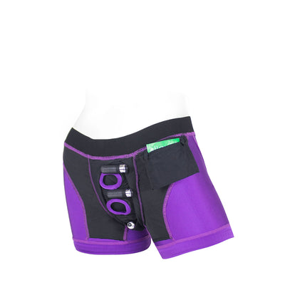 SpareParts Tomboii Purple/Black Nylon - XL