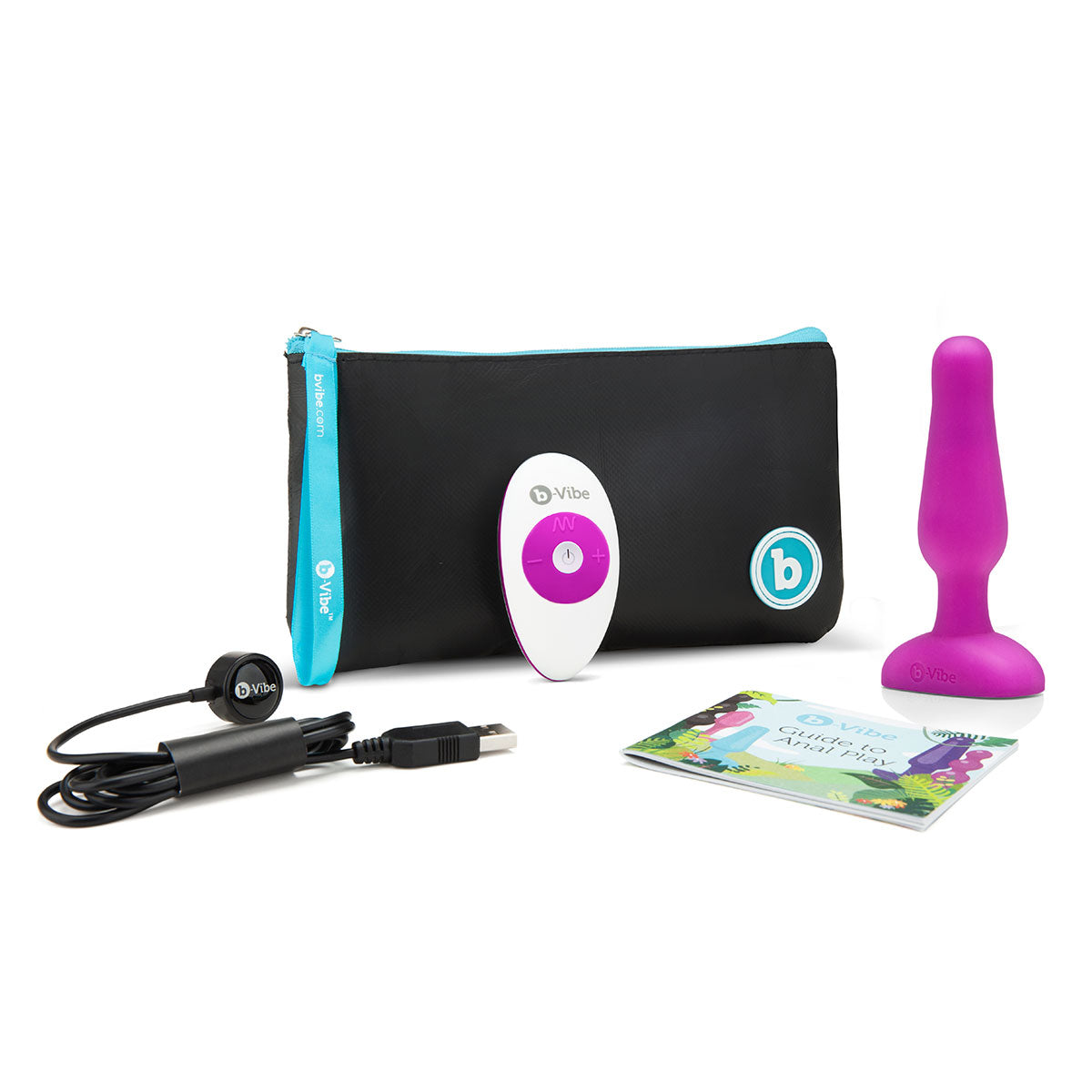 B-Vibe Novice Plug - Fuchsia