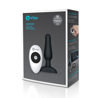 B-Vibe Novice Plug - Black