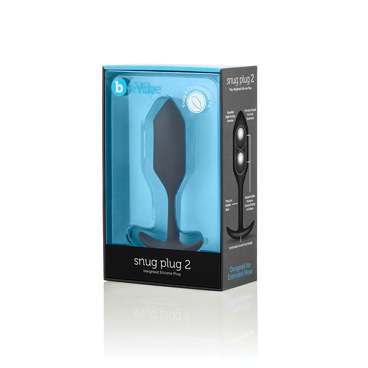 B-Vibe Snug Plug 2 (M) - Black