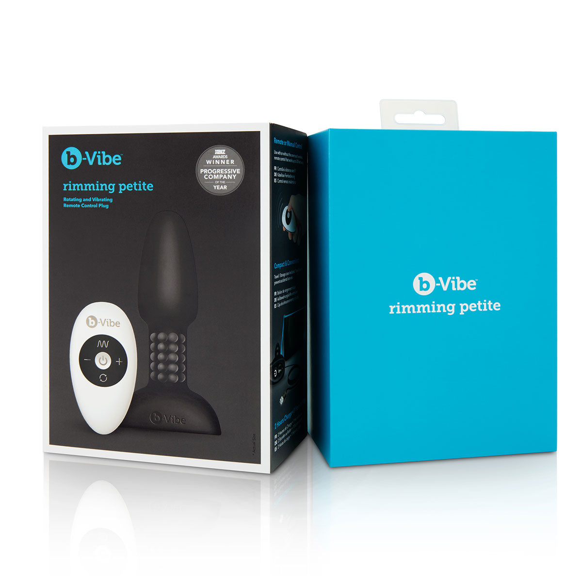 B-Vibe Rimming Petite Plug - Black