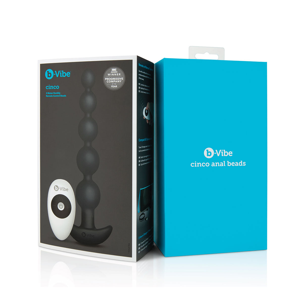 B-Vibe Cinco Beads - Black