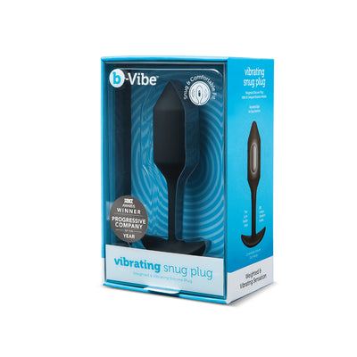 B-Vibe Vibrating Snug Plug 2 (M) - Black