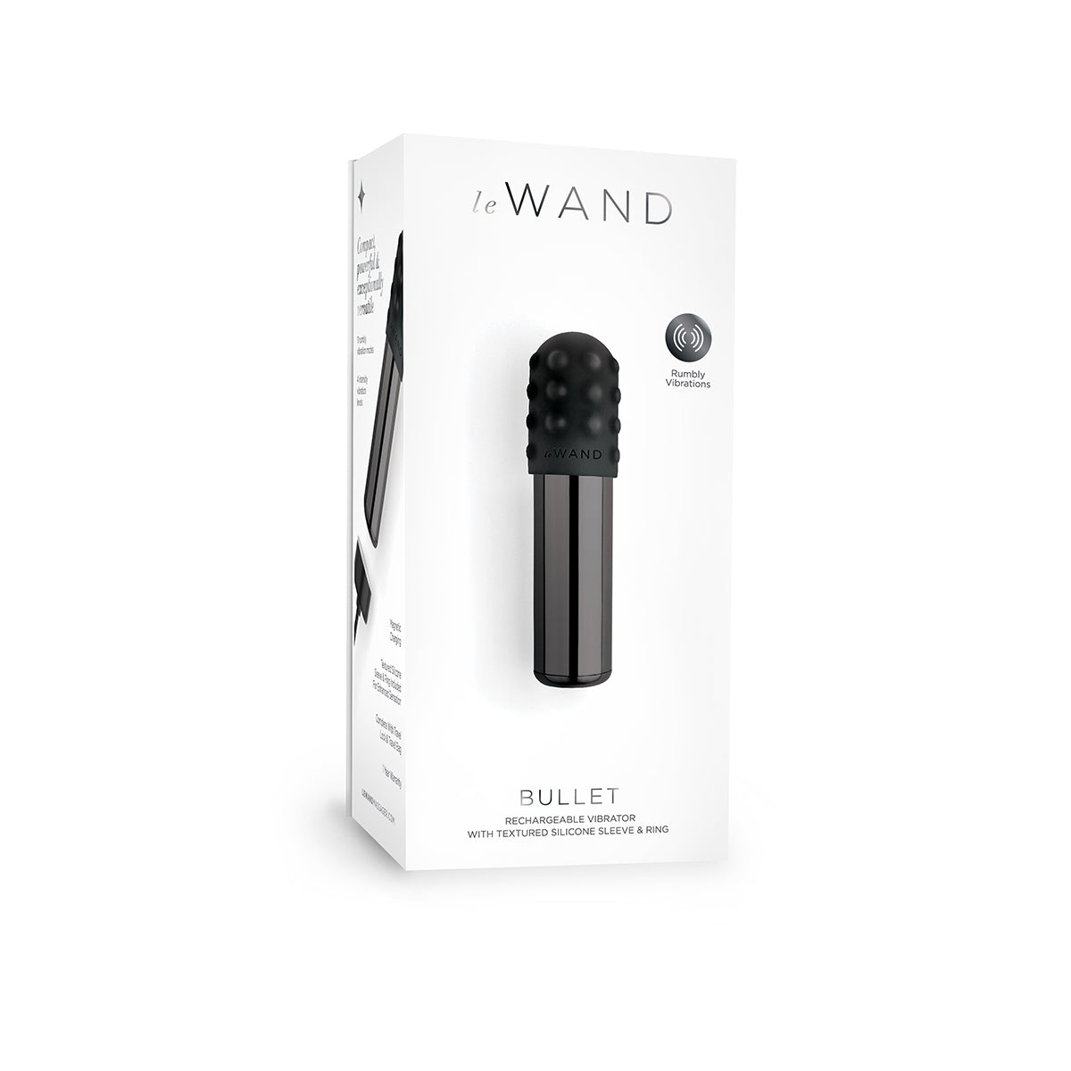 Le Wand Chrome Bullet - Black