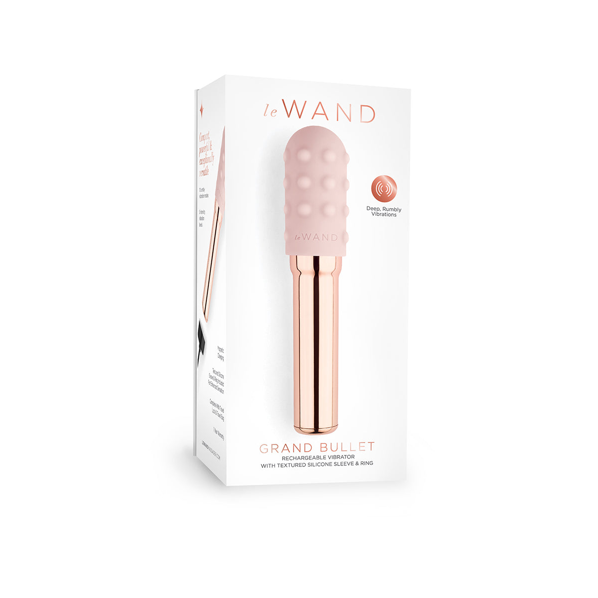 Le Wand Chrome Grand Bullet - Rose Gold