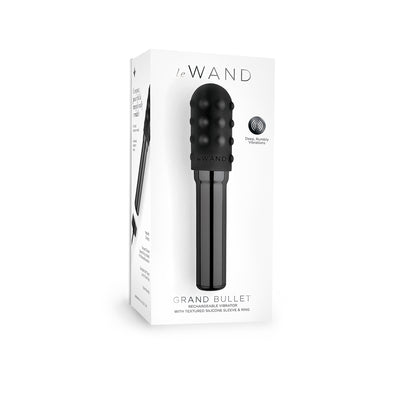 Le Wand Chrome Grand Bullet - Black