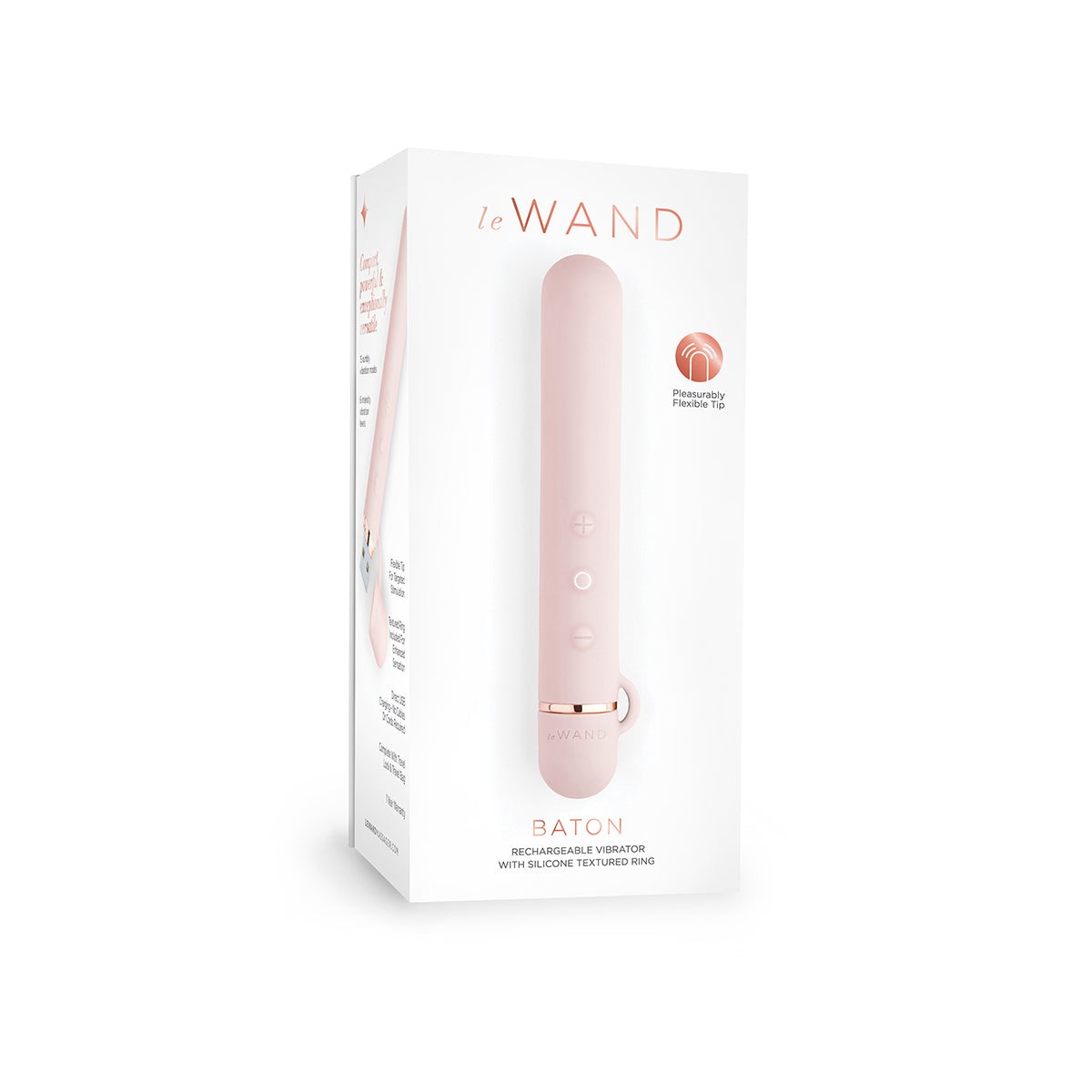 Le Wand Chrome Baton - Rose Gold