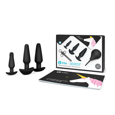 B-Vibe Anal Training Set - Black