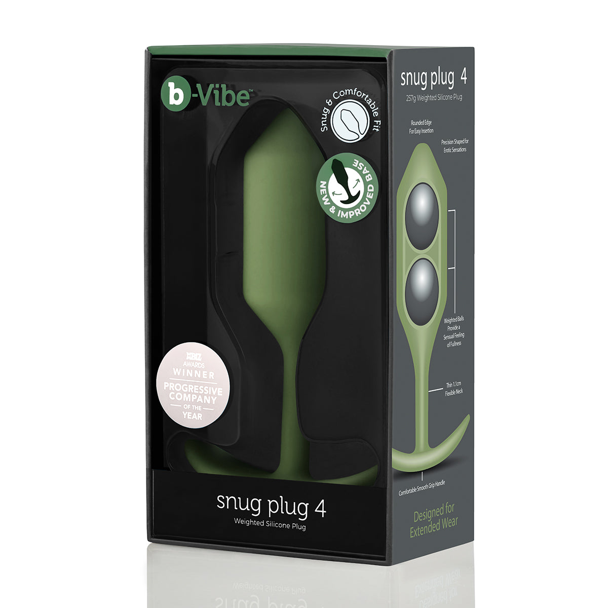 B-Vibe Snug Plug 4 (XL) - Army