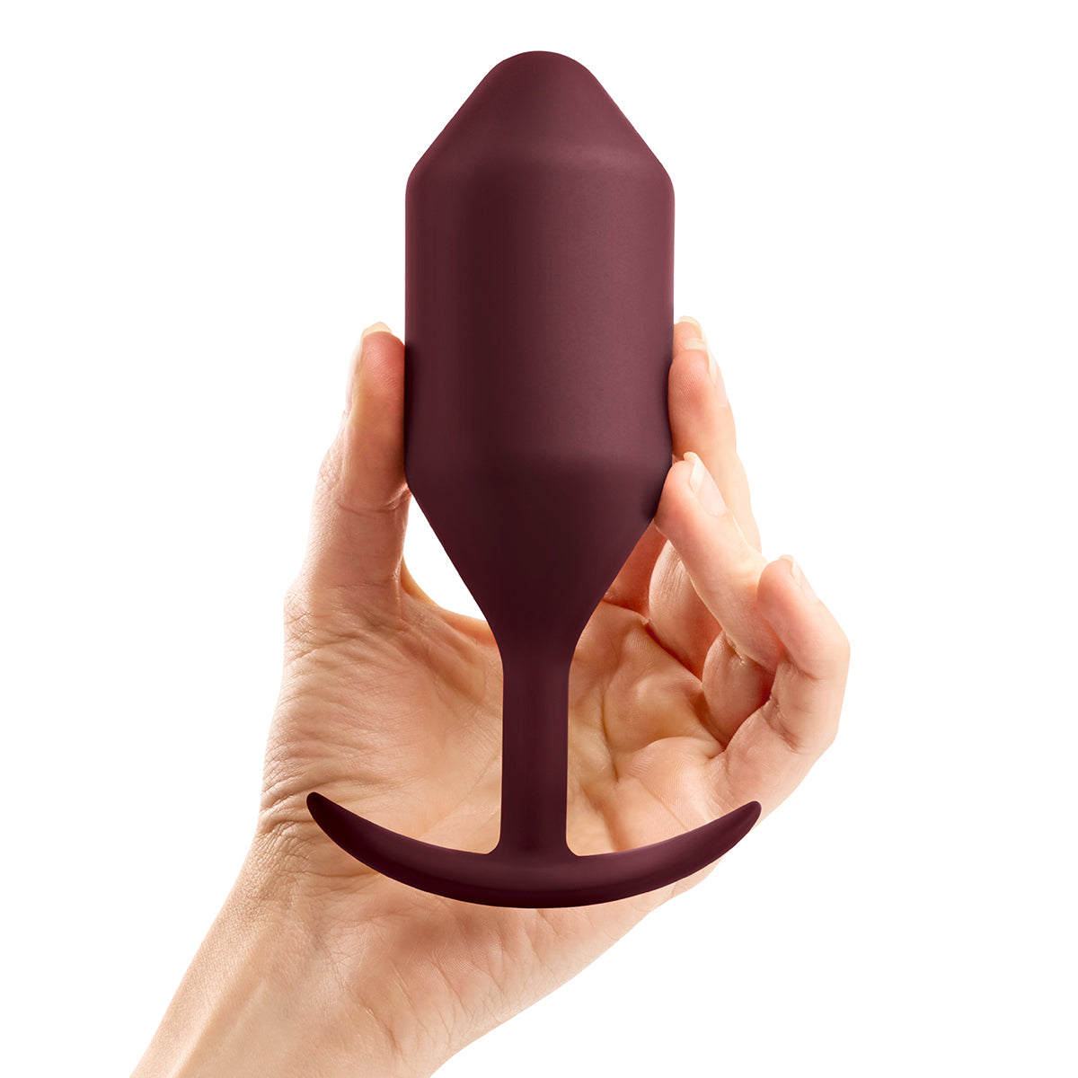 B-Vibe Snug Plug 5 (XXL) - Dark Red