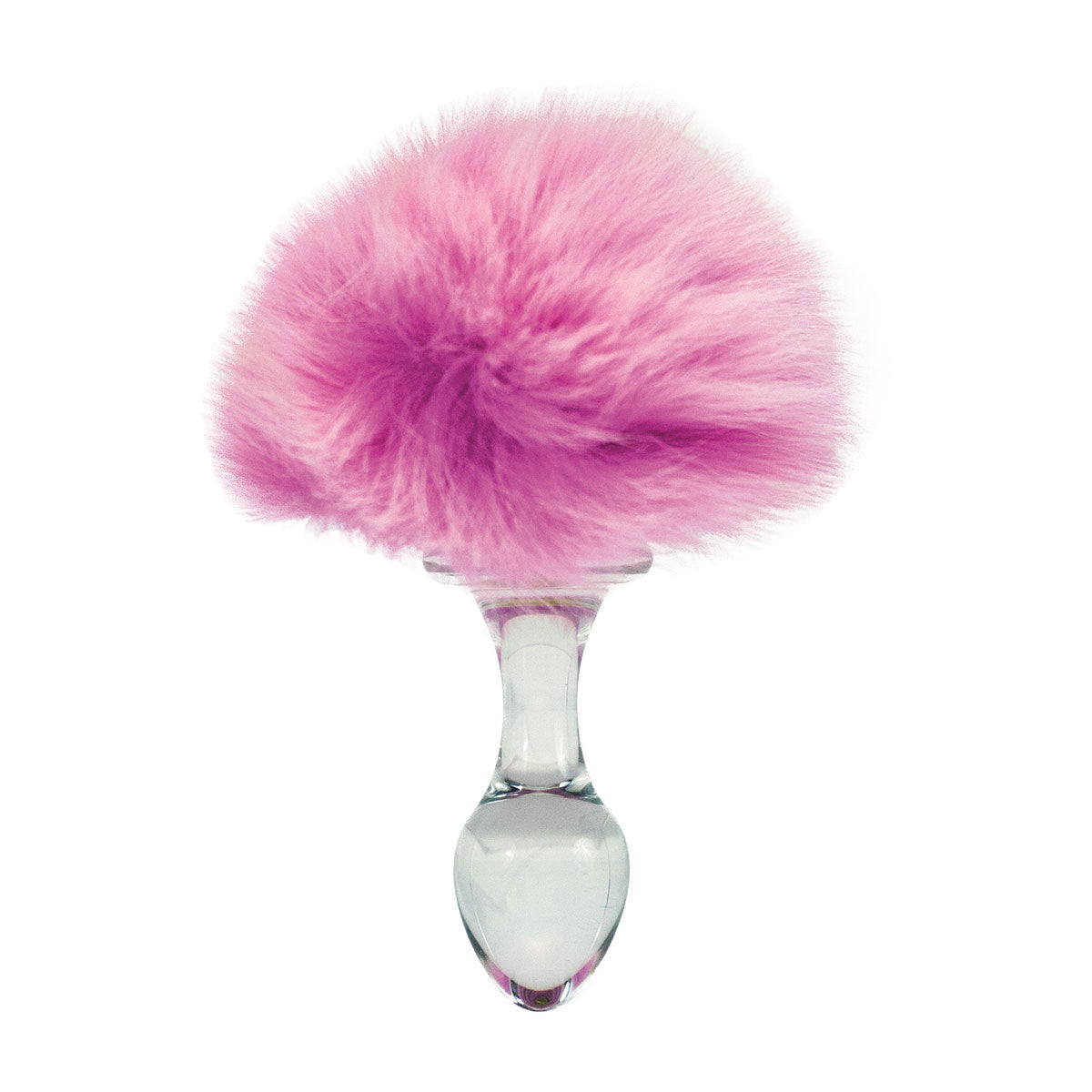 Crystal Delights Magnetic Bunny Tail - Pink