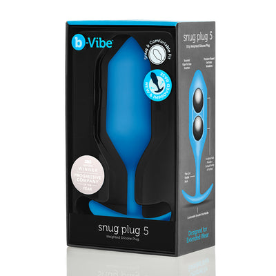 B-Vibe Snug Plug 5 (XXL) - Blue