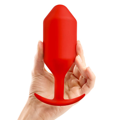 B-Vibe Snug Plug 6 (XXXL) - Red