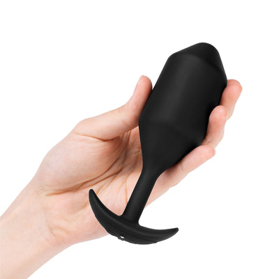 B-Vibe Vibrating Snug Plug 5 (XXL) - Black