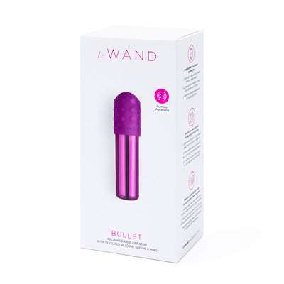 Le Wand Chrome Bullet - Dark Cherry