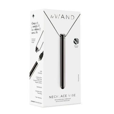 Le Wand Vibrating Necklace - Black