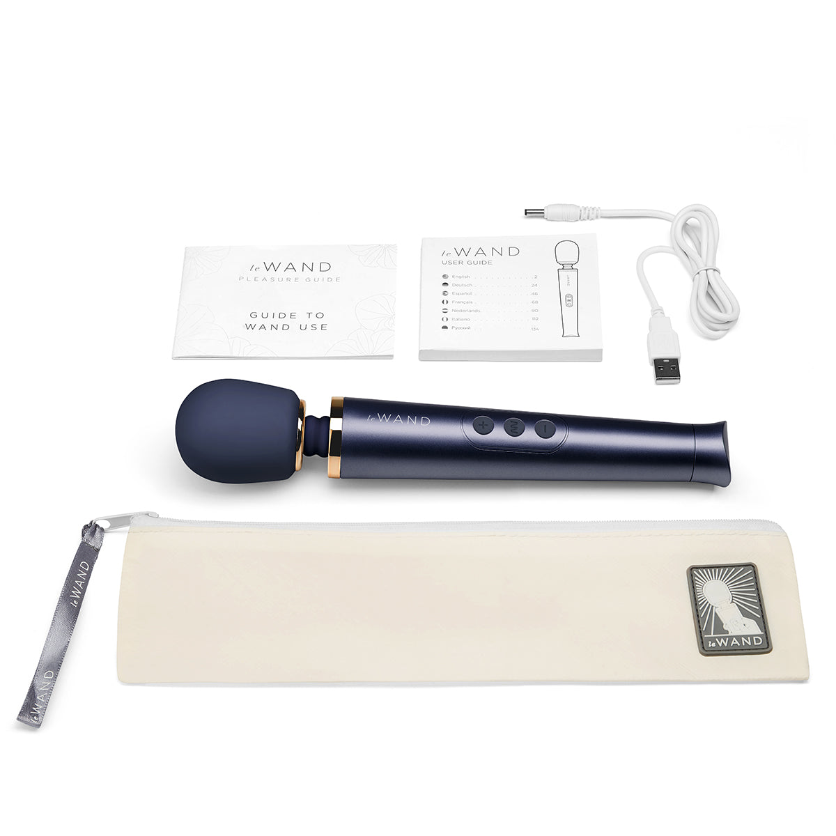 Le Wand Petite Massager - Navy Blue