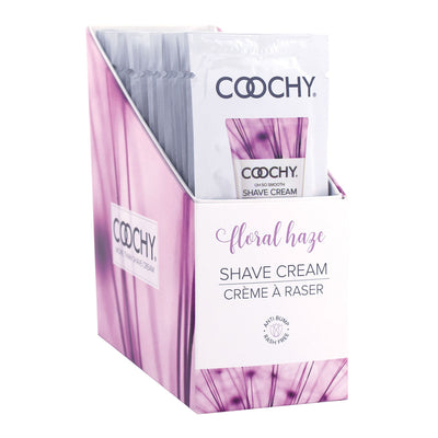 Coochy Shave Cream 15ml. 24pc. Display - Floral Haze