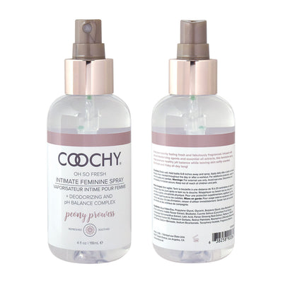 Coochy Intimate Feminine Spray 4oz - Peony Prowess