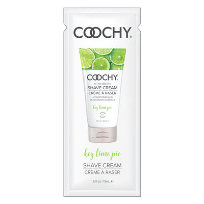 Coochy Shave Cream 15ml 24pc Display - Key Lime Pie