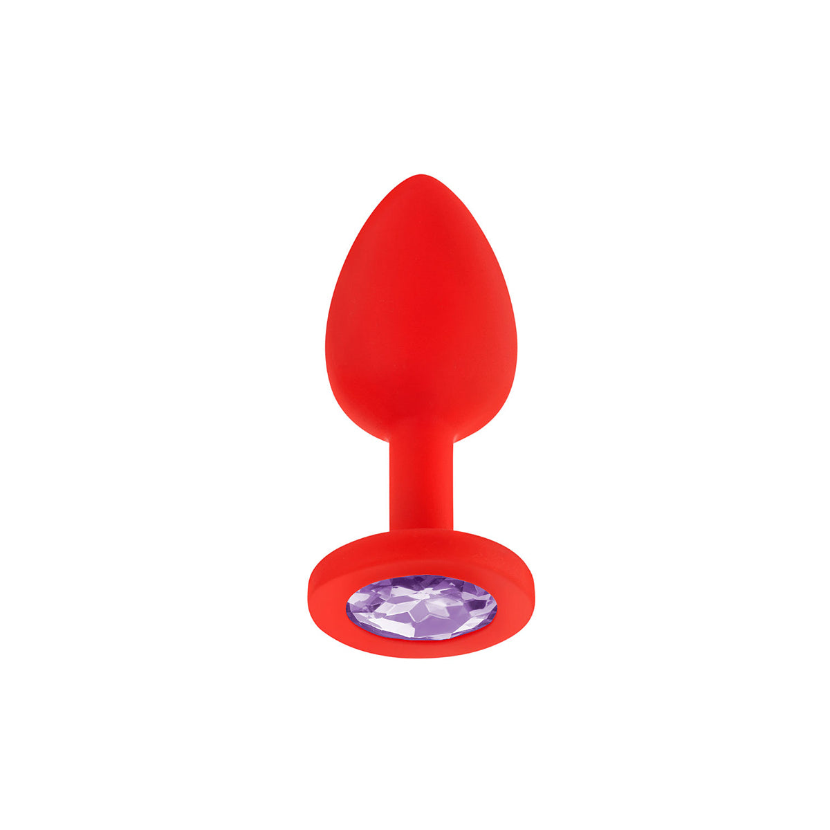 Luv Inc Jeweled Plug Small - Red