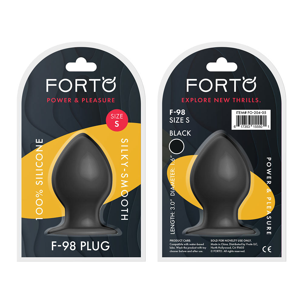 FORTO F-98 Cone Black Small