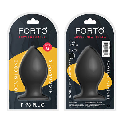 FORTO F-98 Medium Cone Plug - Black