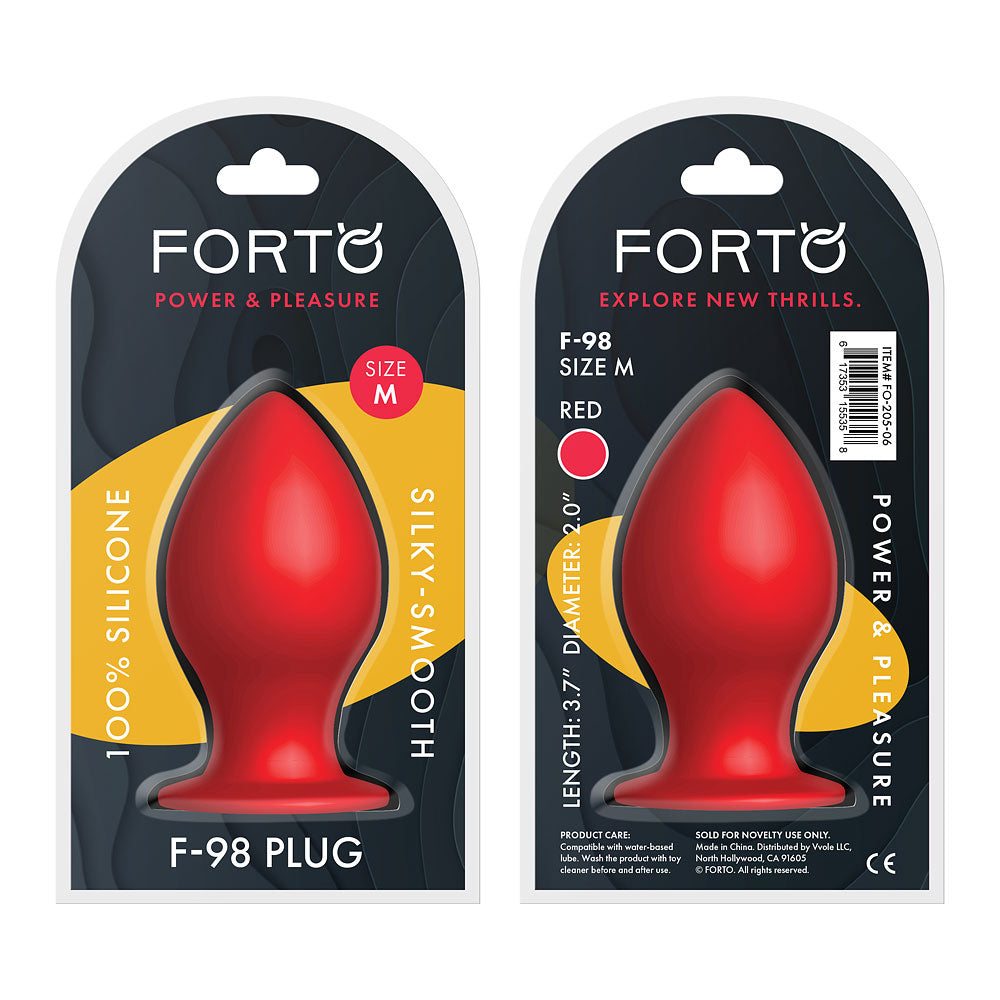 FORTO F-98 Cone Red Medium