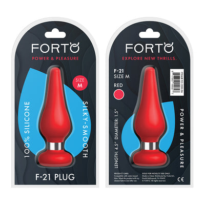 FORTO F-21 TearDrop Red Medium